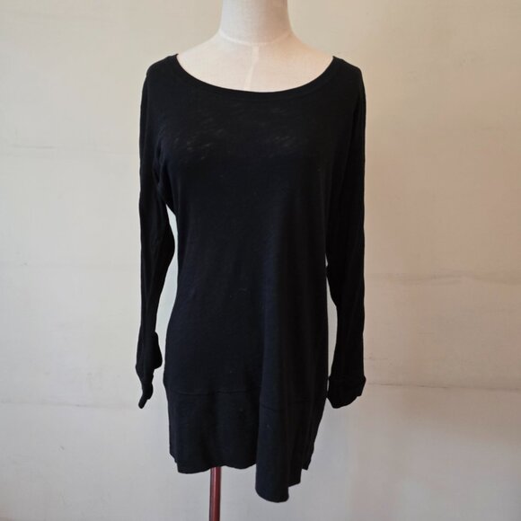 Weekenders Open Cardigan & Joe Fresh Long Sleeve Tunic, 2-Piece Set, Both Black - Picture 8 of 16